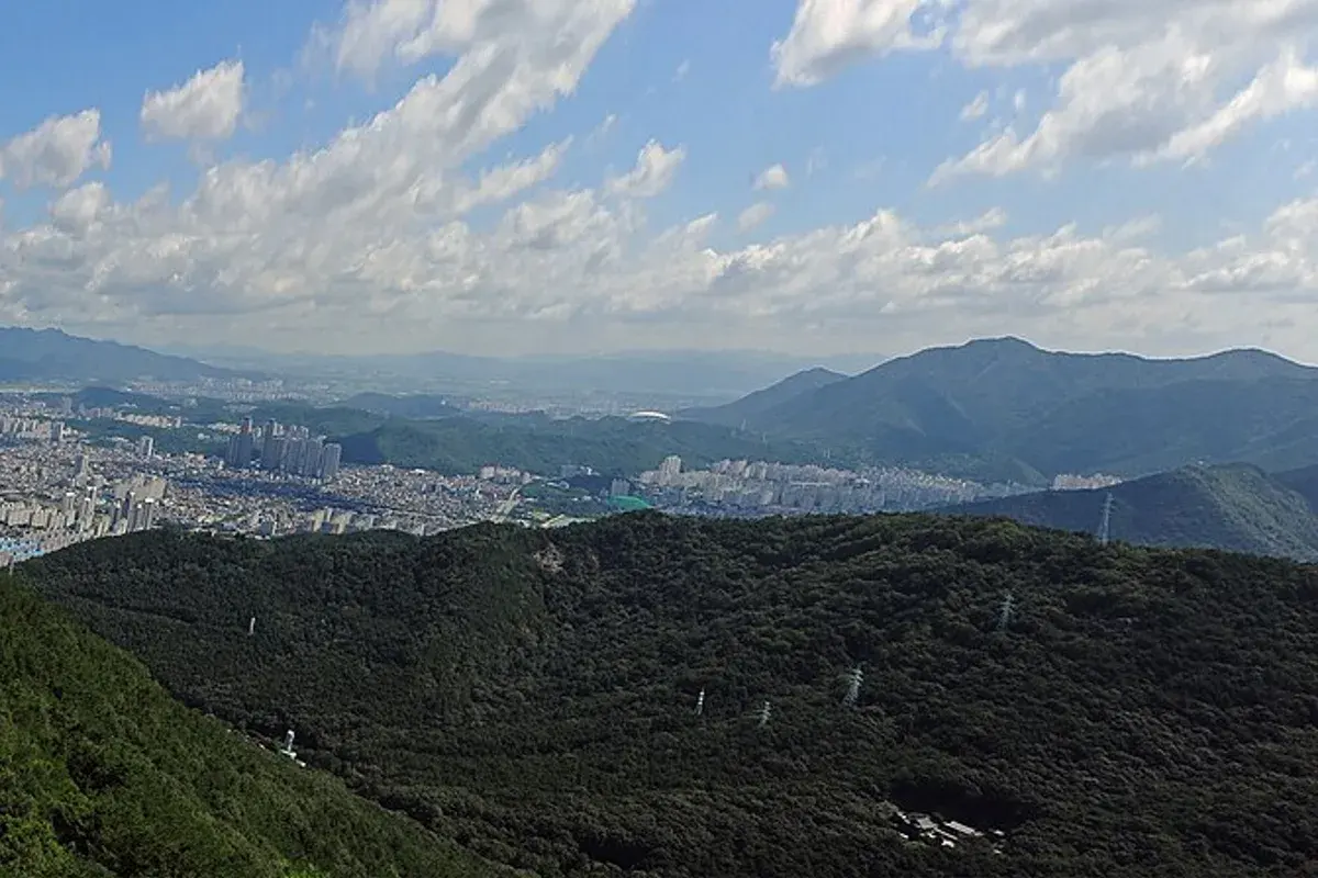 앞산전망대(비파산전망대) 현장 사진 2 — 대구 남구 대명동