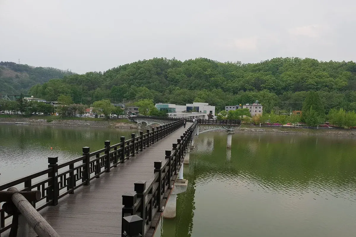 월영교 현장 사진 3 — 경북 안동시