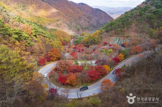 보발재 — 충북 단양 가곡면 와인딩