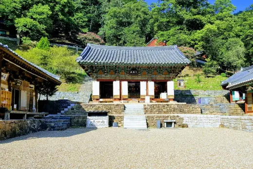 칠갑산 장곡사길(한티고개) — 충남 청양 대치면 와인딩
