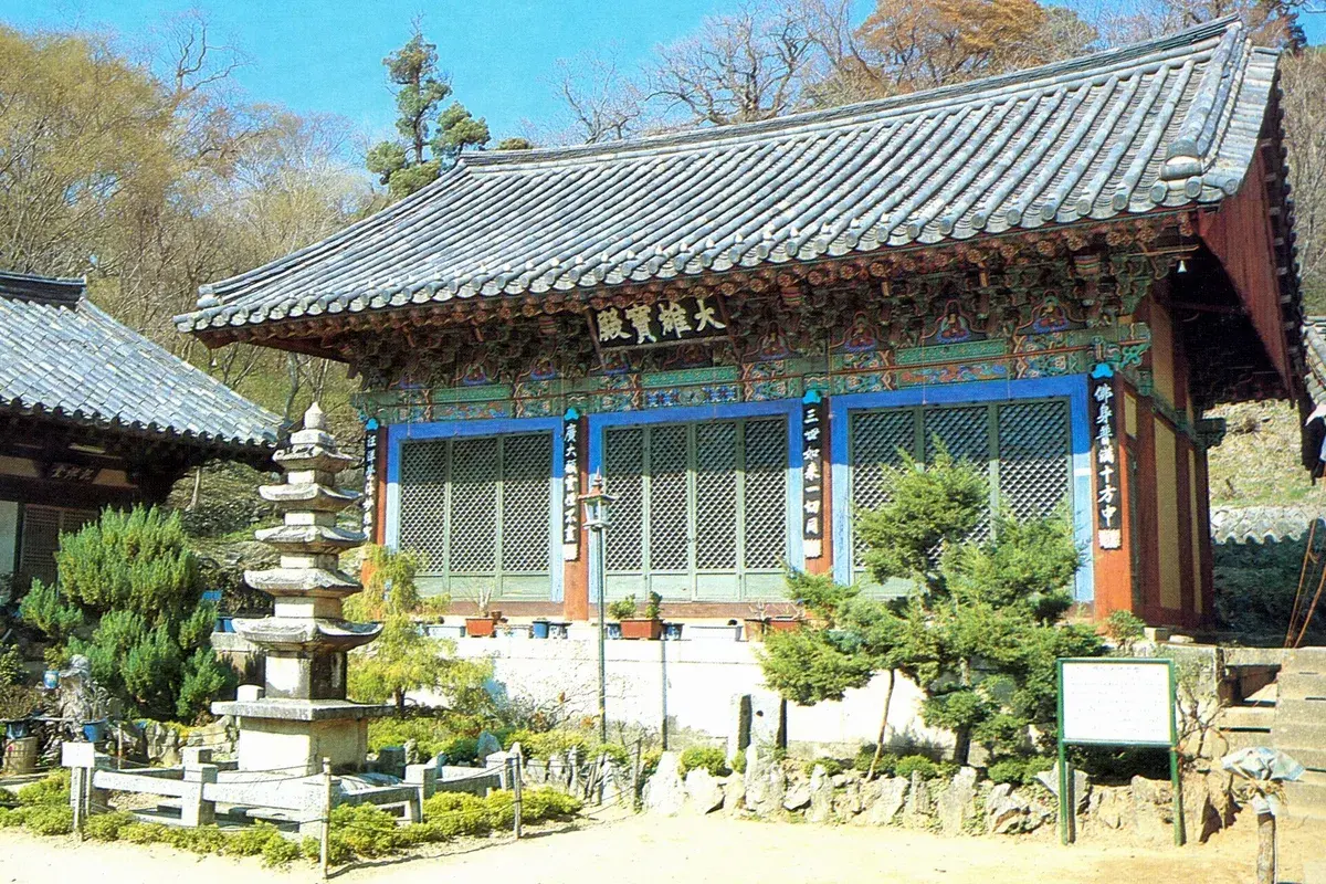 개심사 소나무숲길·일주문 현장 사진 3 — 충남 서산시 운산면