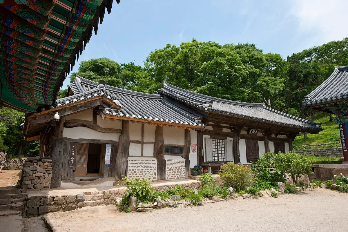 개심사 소나무숲길·일주문 대표 사진 — 충남 서산시 운산면 드라이브