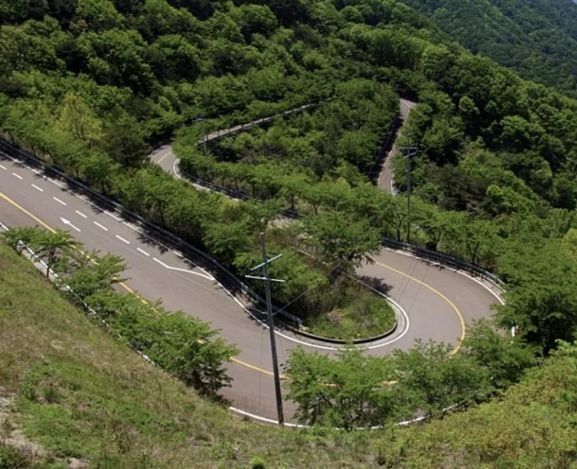자굴산로 (색소폰도로) 대표 사진 — 경남 의령 와인딩