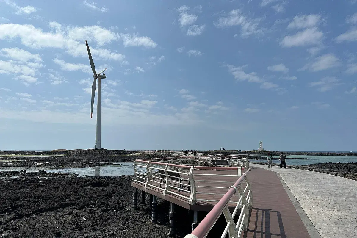 제주 신창풍차해안도로 현장 사진 5 — 제주 한경 신창