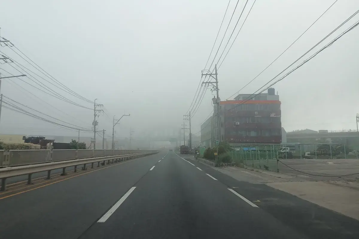 외동휴게소 (포항 방향) 현장 사진 4 — 경북 울산포항선 · 상행