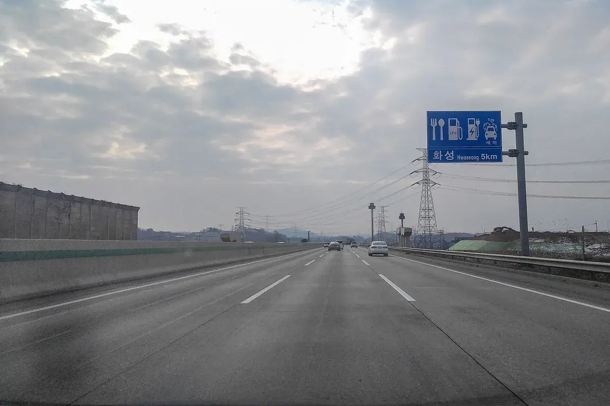 화성휴게소 (목포 방향) 현장 사진 2 — 경기 서해안선 · 하행